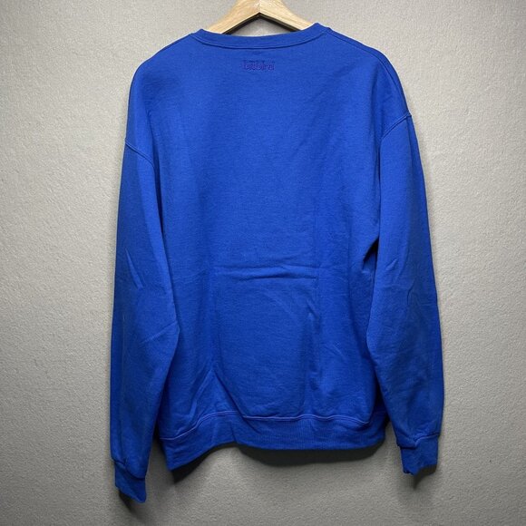 Bitbird Royal Blue Crewneck Sweatshirt Large - Picture 5 of 6